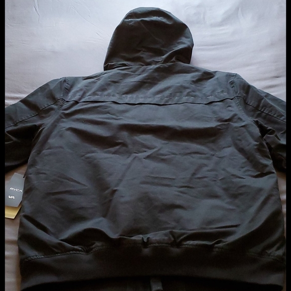 NWT Mens Rvca Hooded bomber jacket - Picture 5 of 7